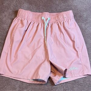 Hollister Pink Swim Trunks
